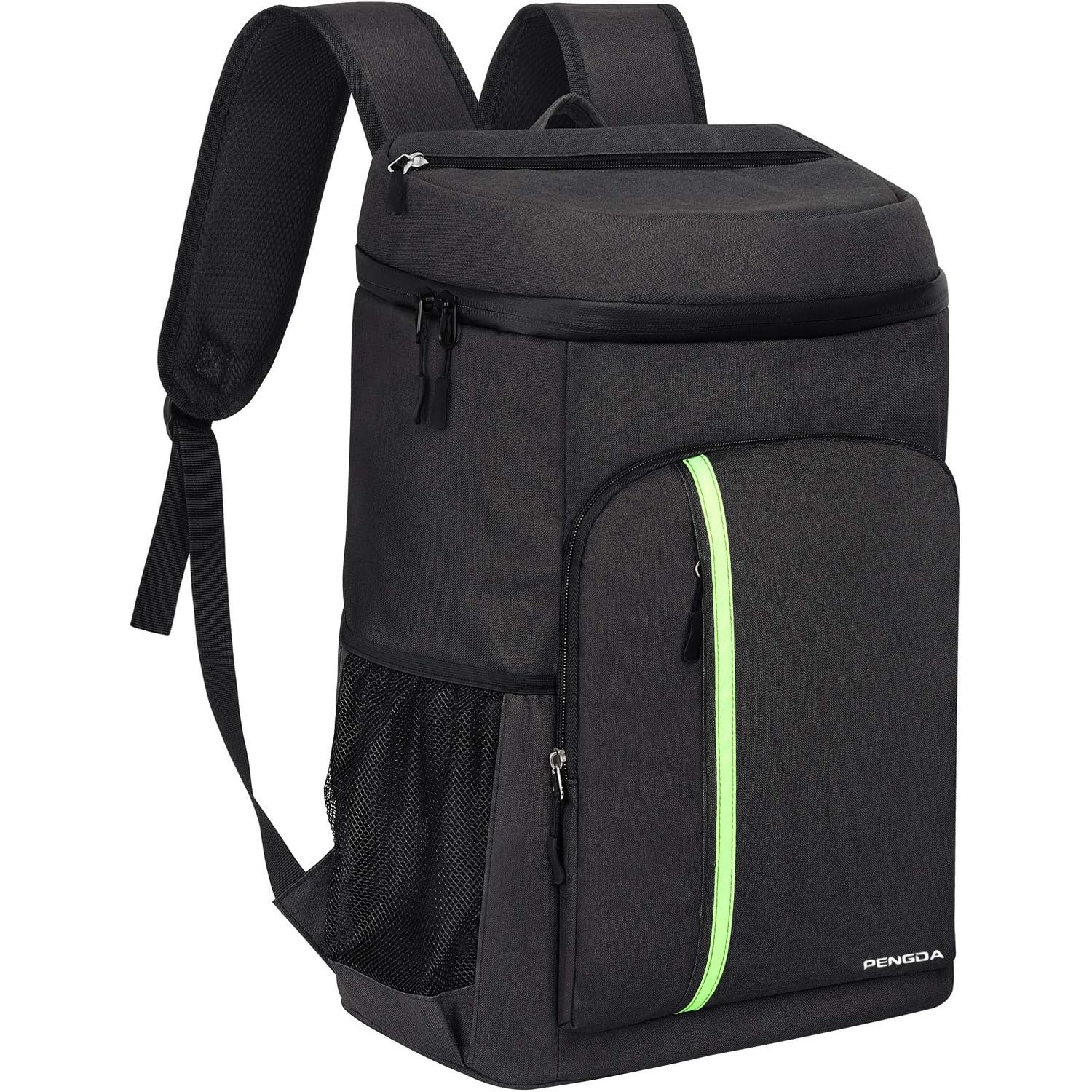 PENGDA black cooler backpack shown from the front